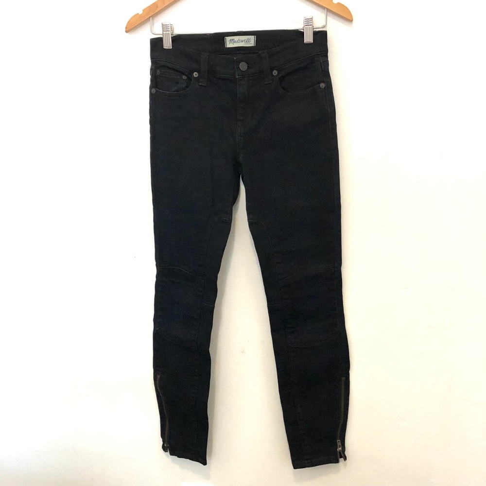 Madewell Ankle Zipper Skinny Skinny Jeans